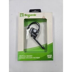 Biogenik Tactical Headset for Xbox 360 Noise Cancelling Wired Earhook WL075